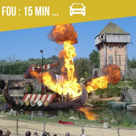 بيت للعطل Maison 5-6 Personnes -15 Min Du Parc - Parking -by R&g *